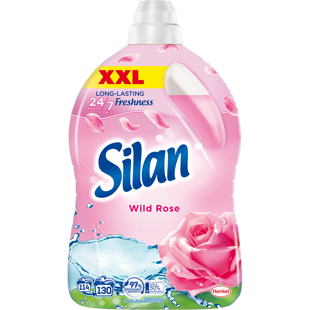 Bild: Silan Weichspüler Wild Rose 