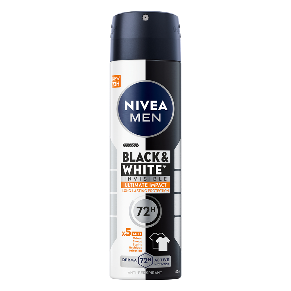 Bild: NIVEA Deo Spray Black & White Ultimate Impact
