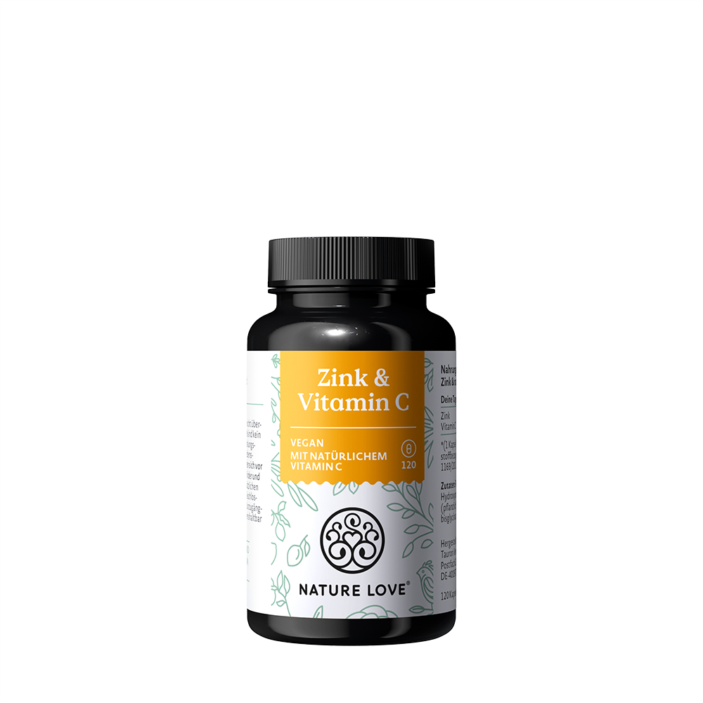 Bild: NATURE LOVE Zink und Vitamin C 