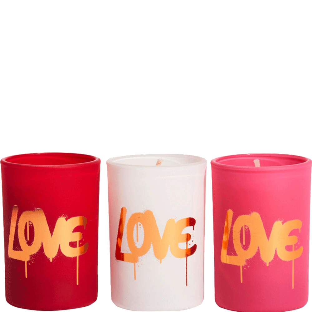 Bild: 8X4 Duftkerzen Set Home Love Collection Love Is In The Air Mini 