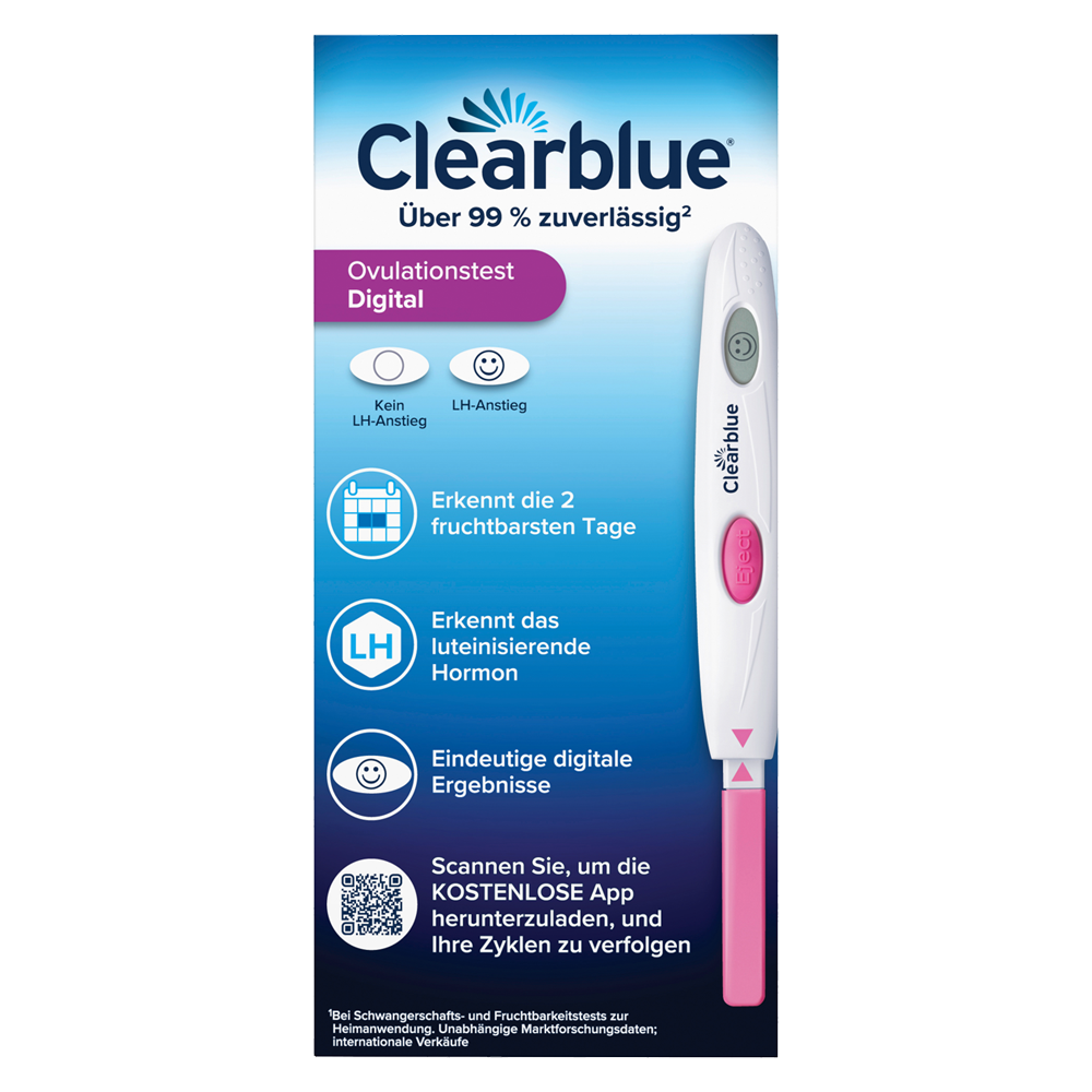 Bild: Clearblue Ovulationstest Digital 
