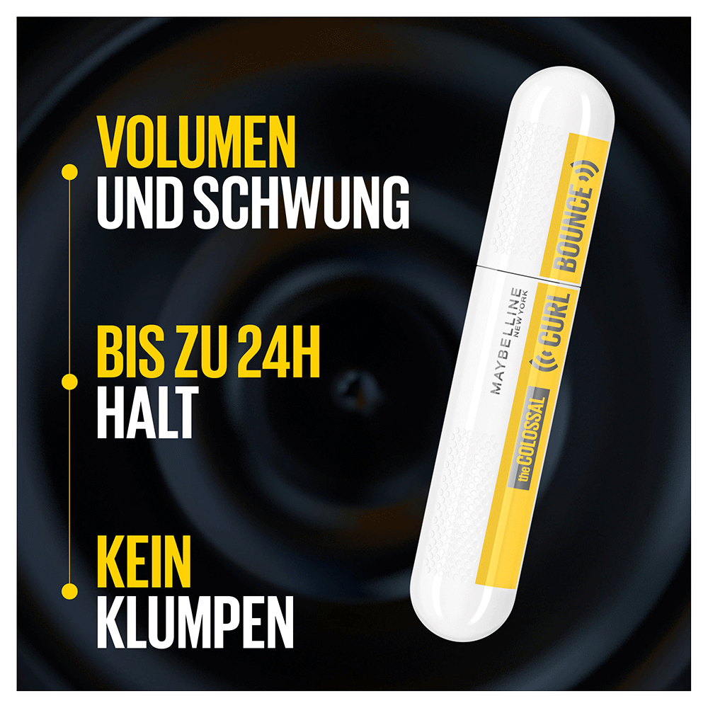 Bild: MAYBELLINE Colossal Curl Bounce Mascara waterproof very black