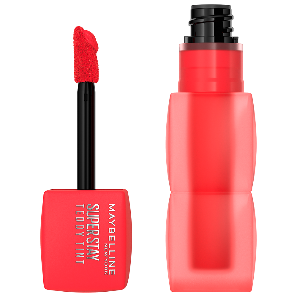 Bild: MAYBELLINE Superstay Teddy Tint Lippenstift July Forever