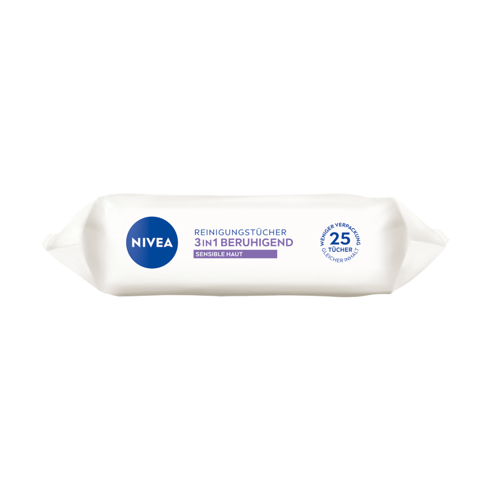 Bild: NIVEA 3in1 Reinigungstücher Beruhigend 