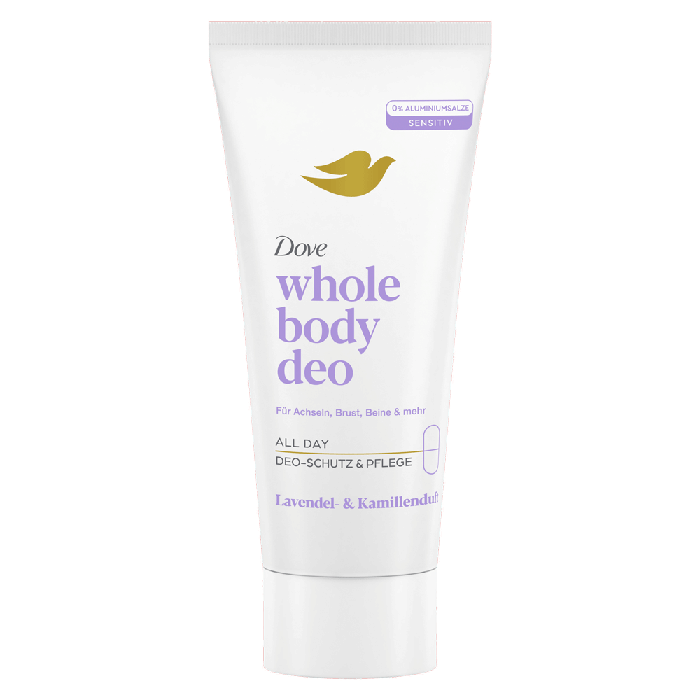 Bild: Dove Deo Creme Whole Body Lavendel und Kamillenduft