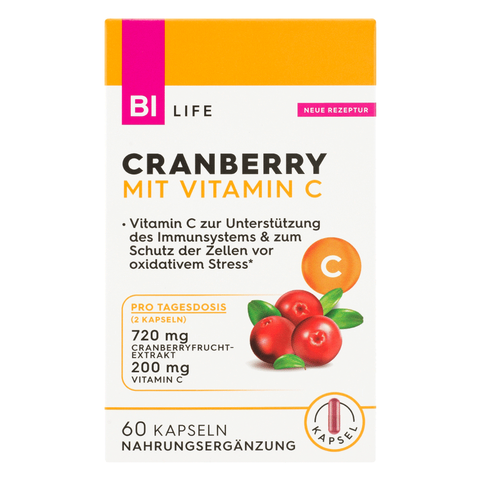 Bild: BI LIFE Cranberry mit Vitamin C