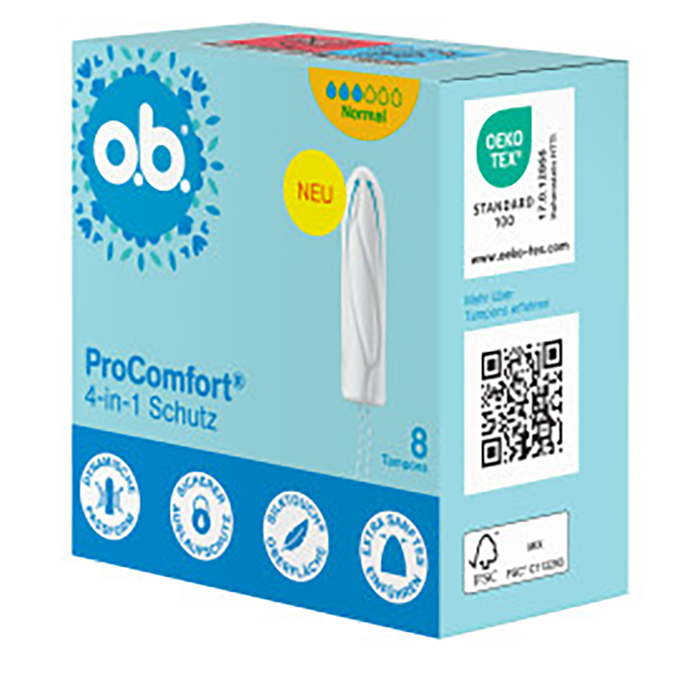 Bild: o.b. ProComfort Tampons Normal 