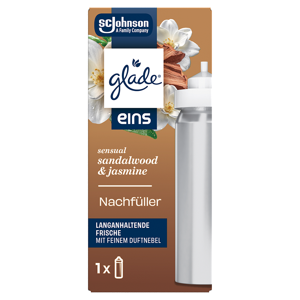 Bild: Glade Eins Nachfüller sandalwood & jasmine 