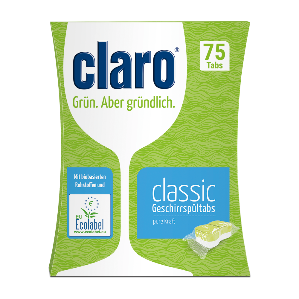Bild: claro Classic Geschirrspültabs