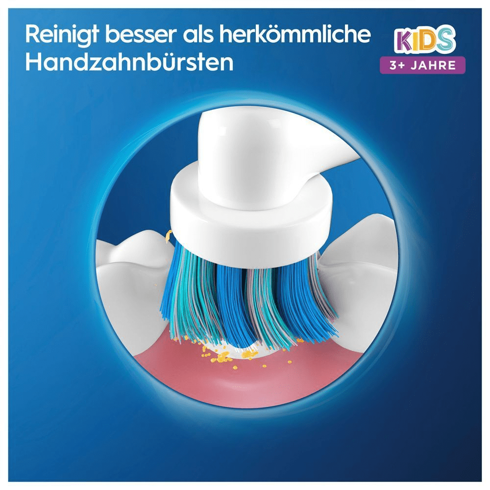 Bild: Oral-B Kids Elektrische Zahnbürste Spiderman, Rot