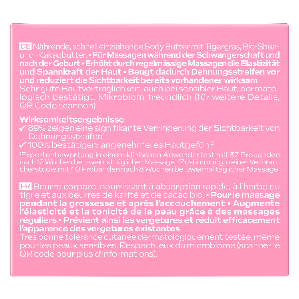 Bild: WELEDA Schwangerschaftsbody Butter 