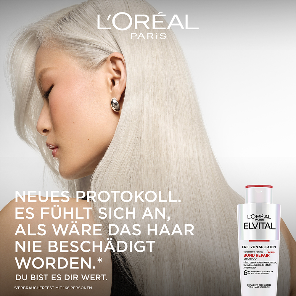 Bild: L'ORÉAL PARIS ELVITAL Bond Repair Shampoo 