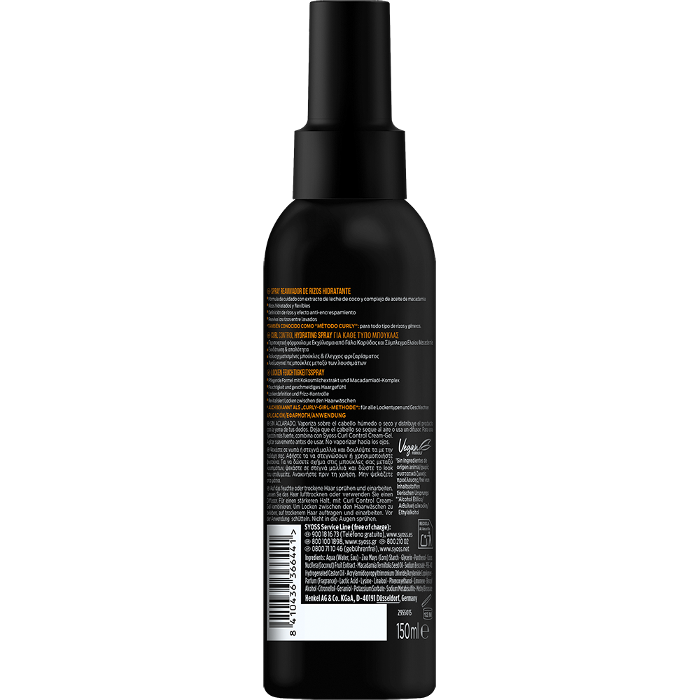 Bild: syoss Curl Control Hydrating Spray