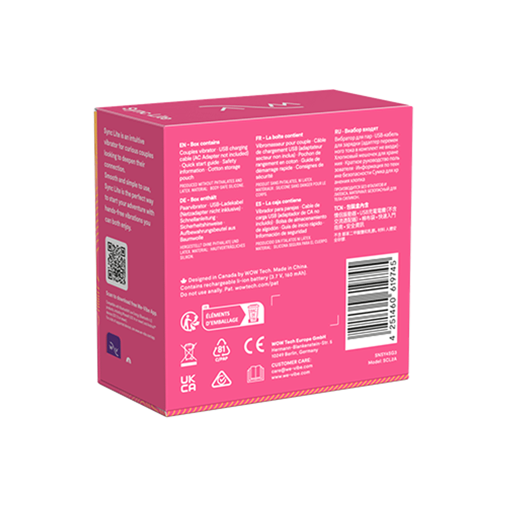 Bild: We-Vibe Vibrator Sync Lite Pink 