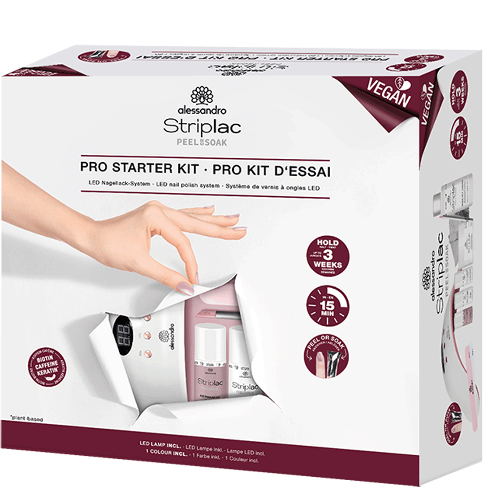 Bild: Alessandro Striplac Peel or Soak Standard Nagellack Set