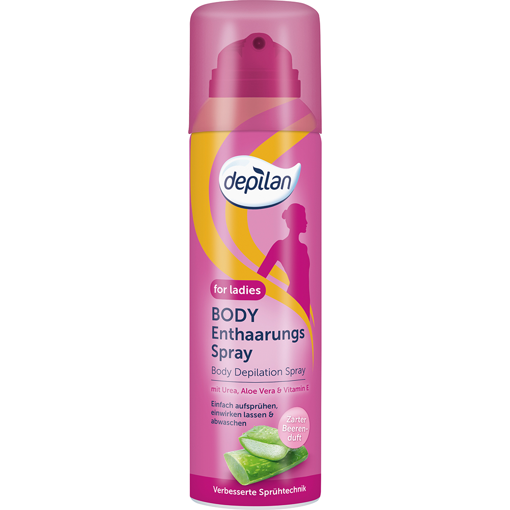 Bild: depilan Body Enthaarungsspray 