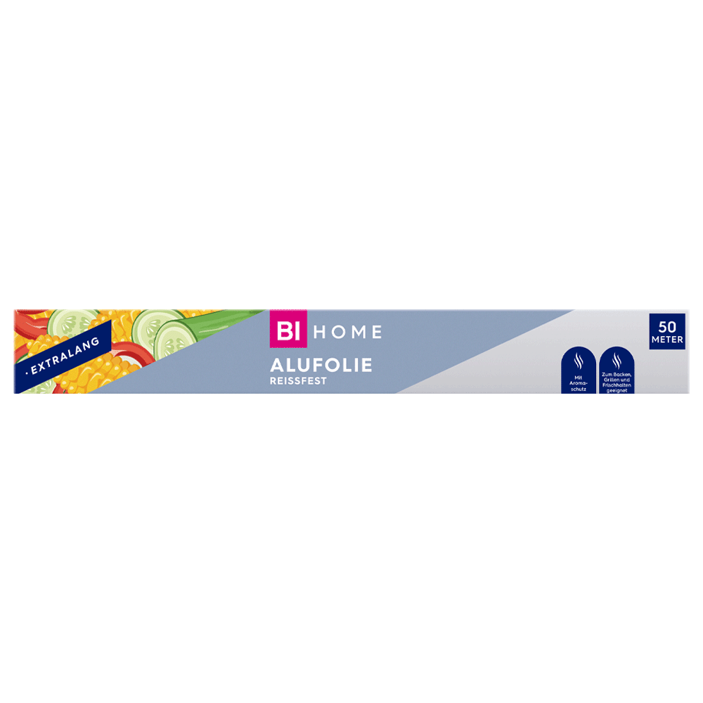 Bild: BI HOME Alufolie Reissfest extralang 