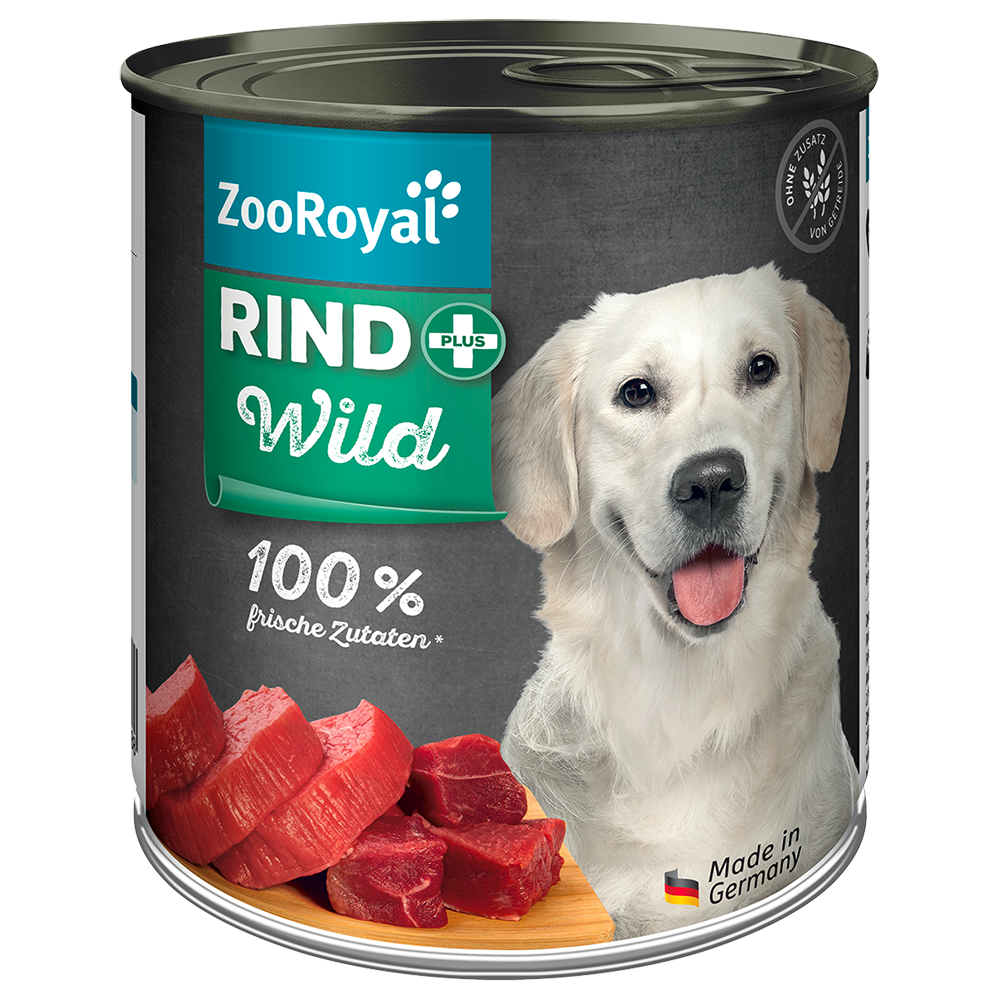 Bild: ZooRoyal Hundefutter Rind plus Wild 