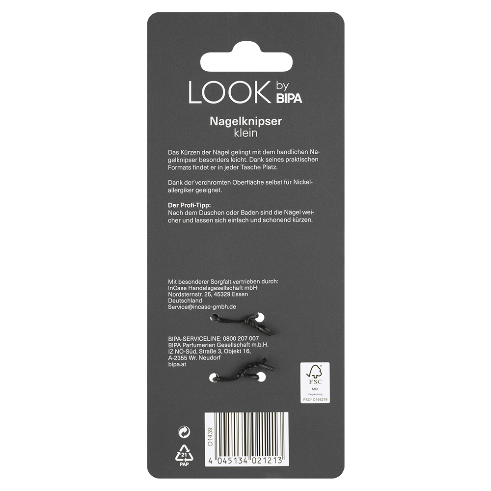 Bild: LOOK BY BIPA Nagelknipser Klein 