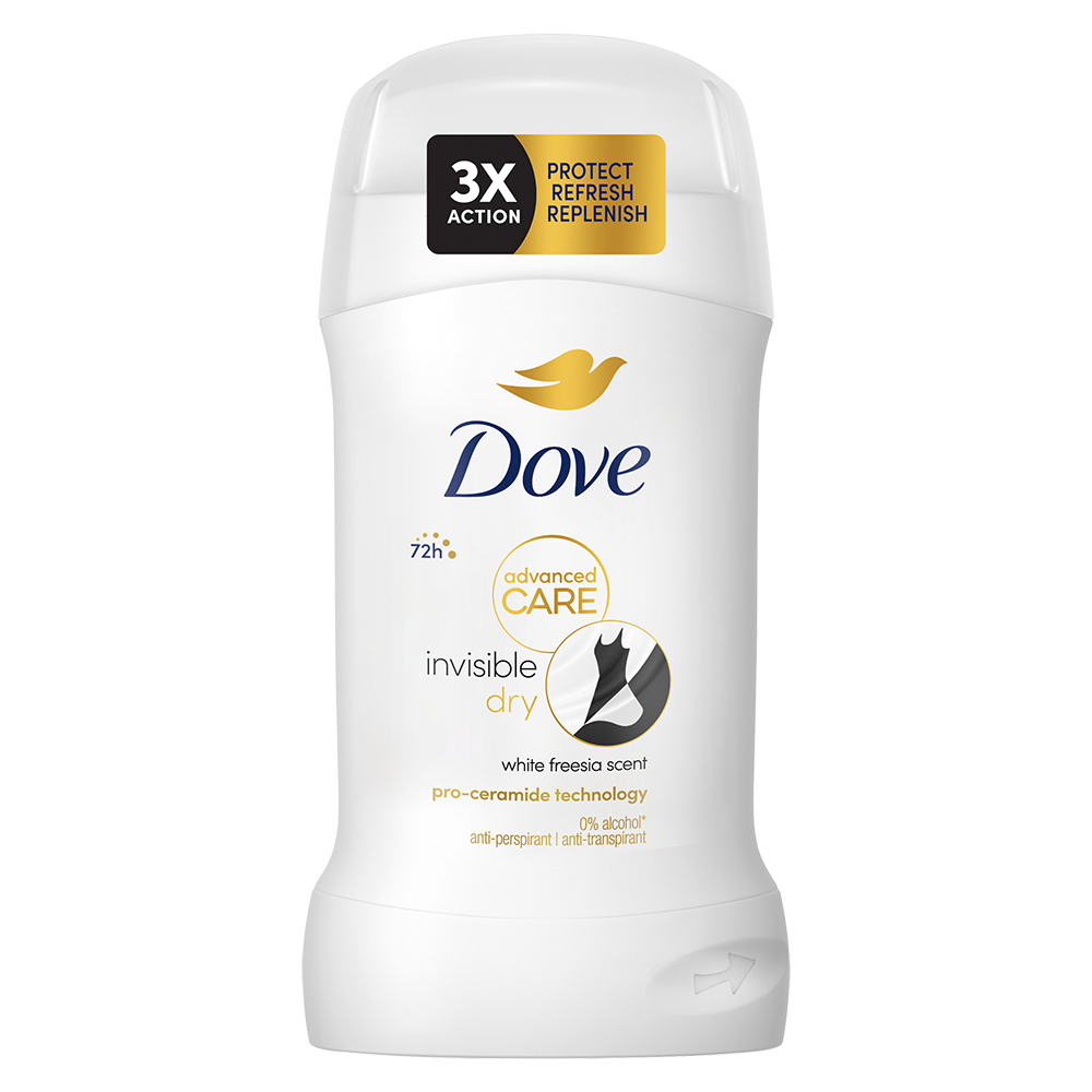 Bild: Dove Deo-Stick Advanced Care Invisible Dry 