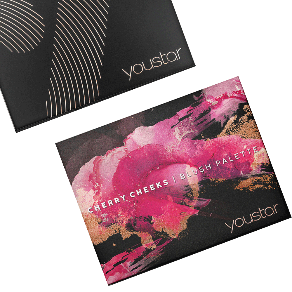 Bild: YOUSTAR Glam cherry Cheeks blush Palette