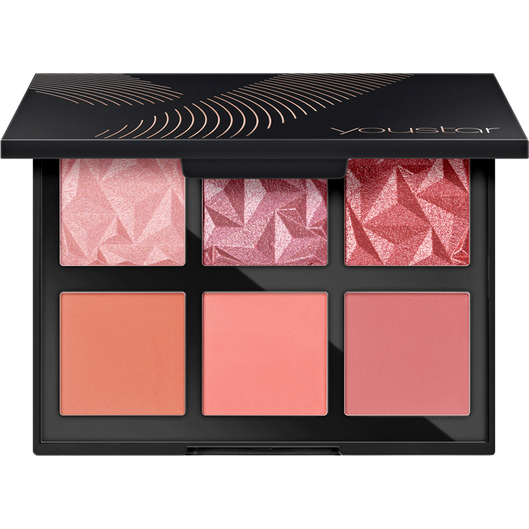 Bild: YOUSTAR Glam cherry Cheeks blush Palette