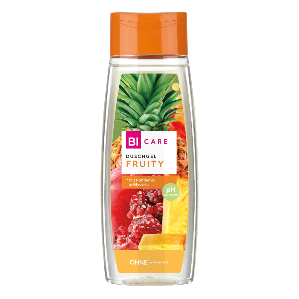 Bild: BI CARE Duschgel Fruity 