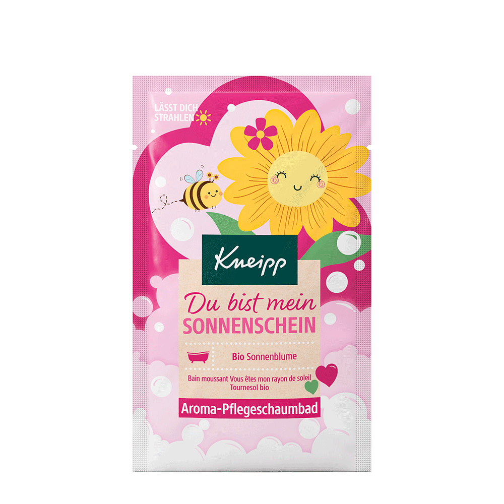 Bild: Kneipp Aroma Pflegeschaumbad Du bist mein Sonnenschein 