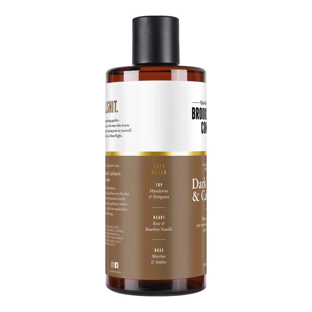 Bild: Brooklyn Soap Company Bodywash Dark Vanilla & Cashmere 