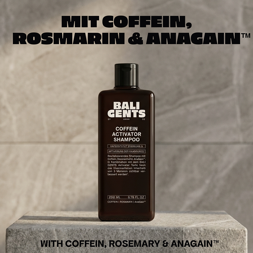 Bild: Bali Gents by Hank Ge Shampoo Coffein Activator 