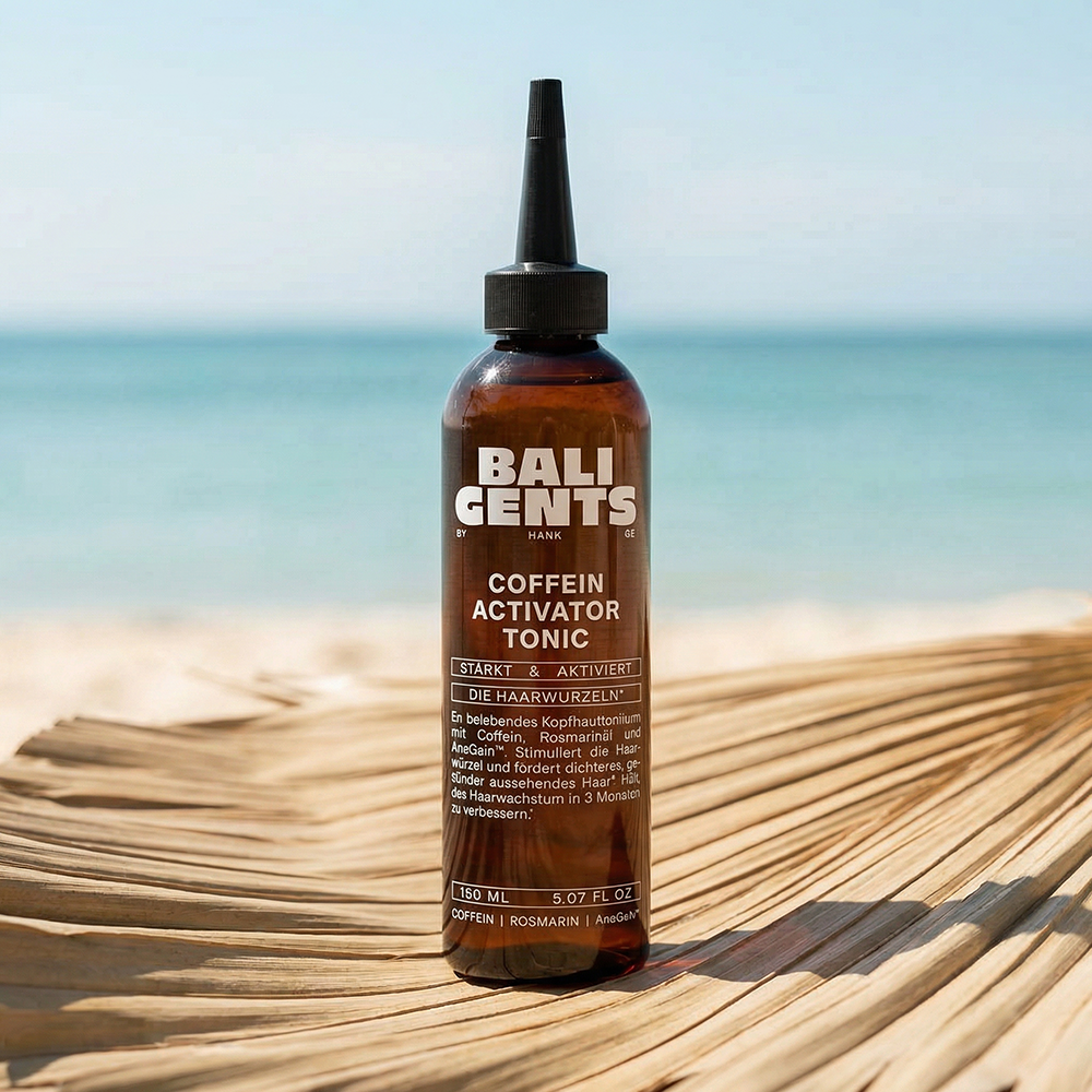 Bild: Bali Gents by Hank Ge Haartonic Coffein Activator 
