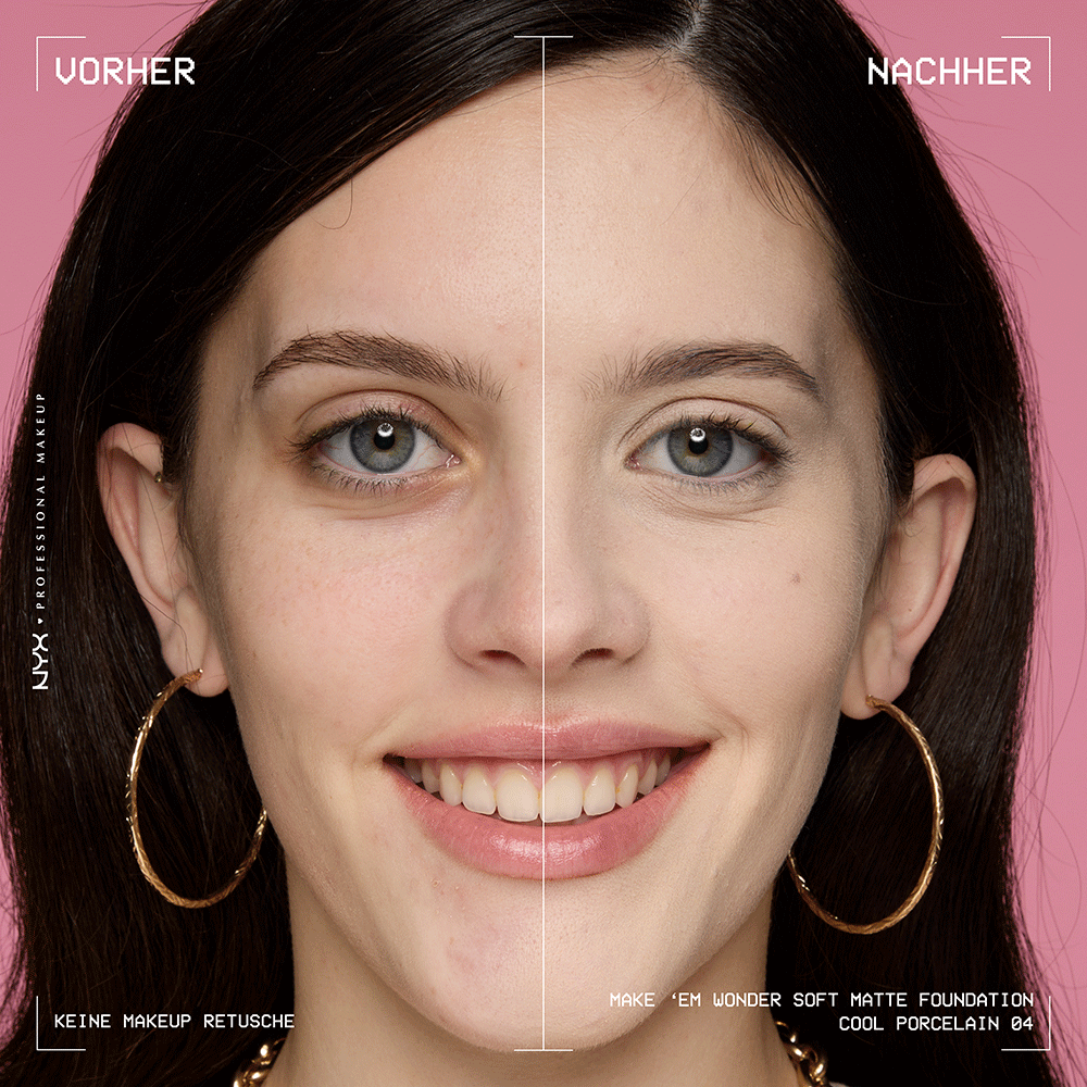 Bild: NYX Professional Make-up Make 'EM Wonder Foundation Cool Porcelain 4