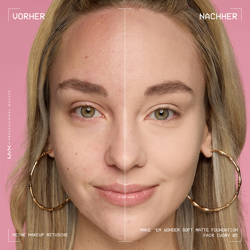 Bild: NYX Professional Make-up Make 'EM Wonder Foundation Fair Ivory 5