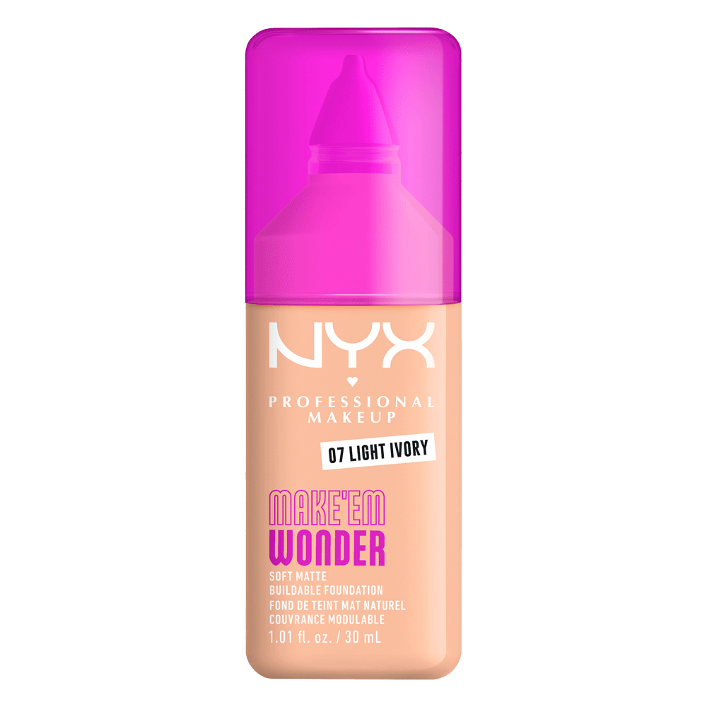 Bild: NYX Professional Make-up Make 'EM Wonder Foundation Light Ivory 7