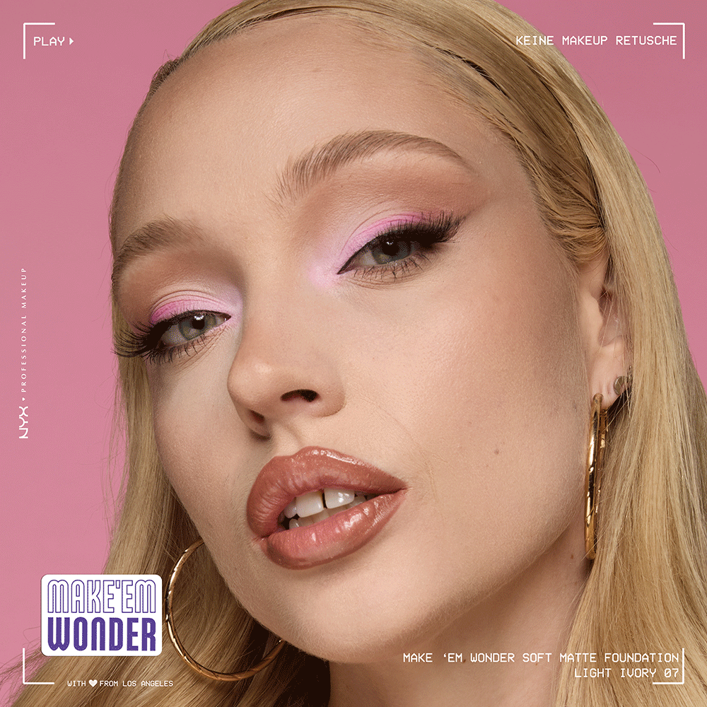 Bild: NYX Professional Make-up Make 'EM Wonder Foundation Light Ivory 7