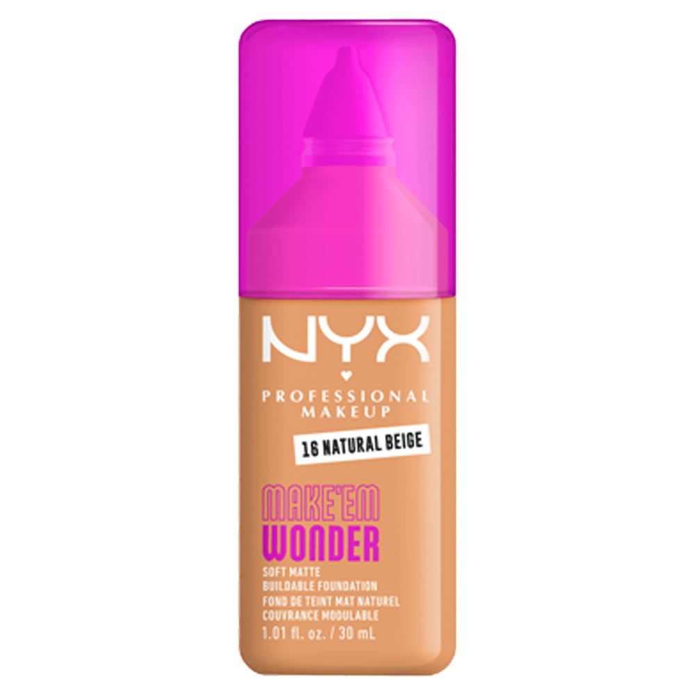 Bild: NYX Professional Make-up Make 'EM Wonder Foundation Natural Beige 16