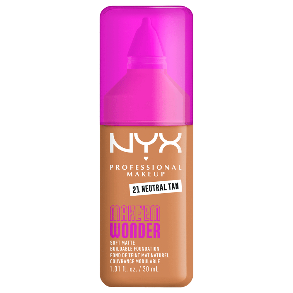 Bild: NYX Professional Make-up Make 'EM Wonder Foundation Neutral Tan 21