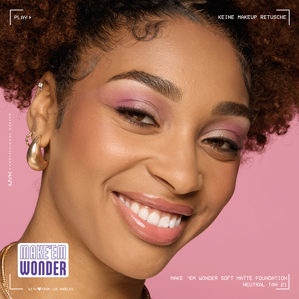 Bild: NYX Professional Make-up Make 'EM Wonder Foundation Neutral Tan 21