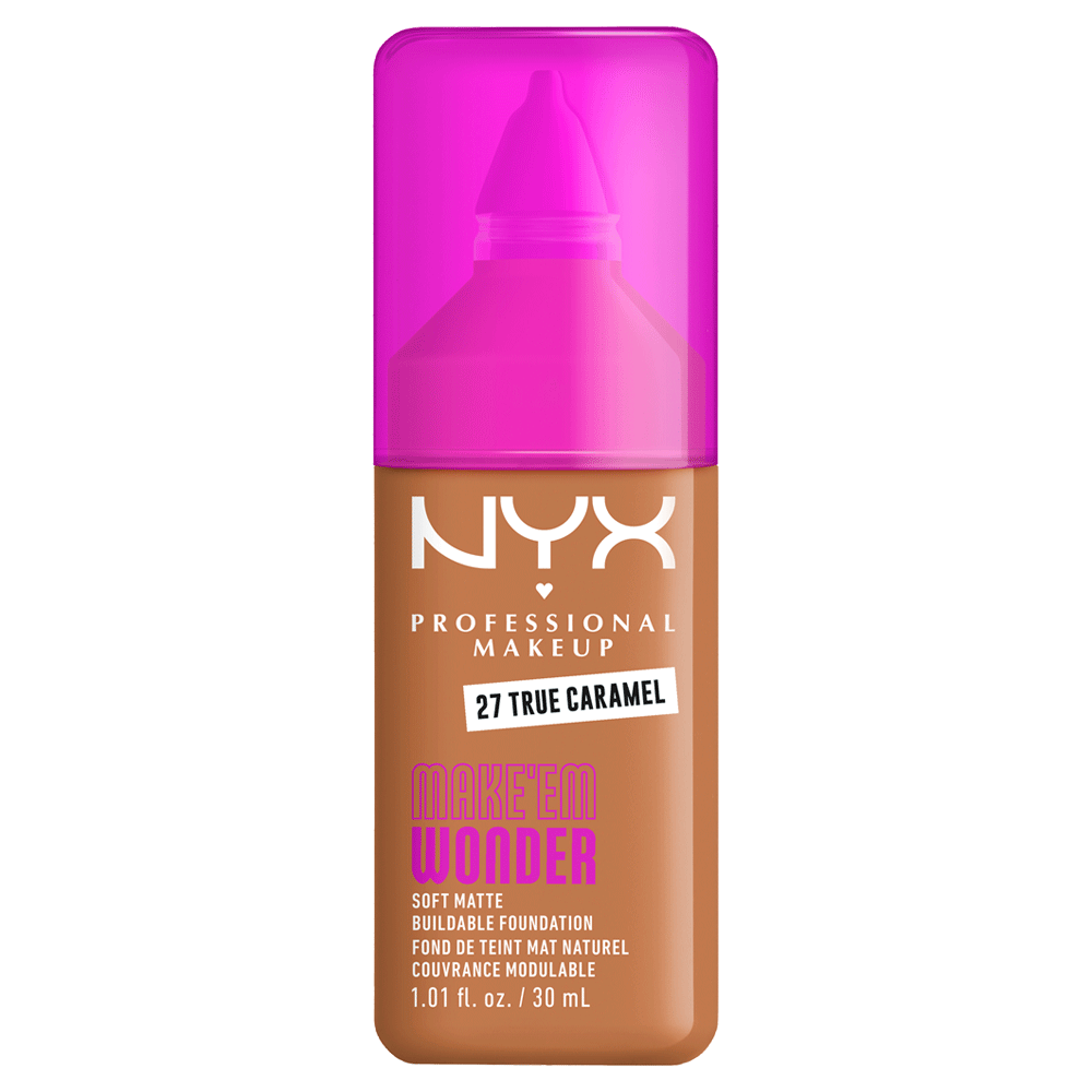 Bild: NYX Professional Make-up Make 'EM Wonder Foundation True Caramel 27