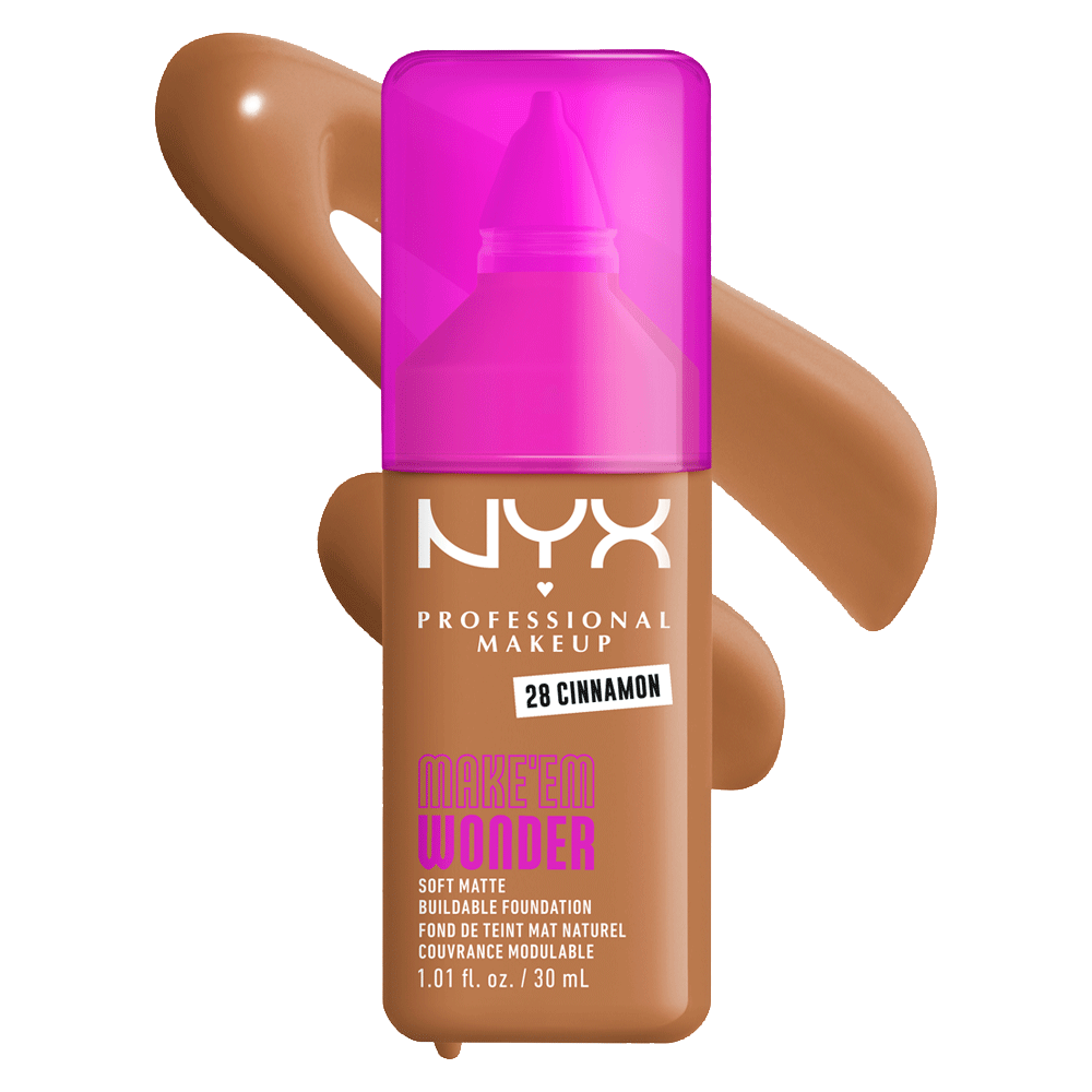 Bild: NYX Professional Make-up Make 'EM Wonder Foundation Cinnamon 28