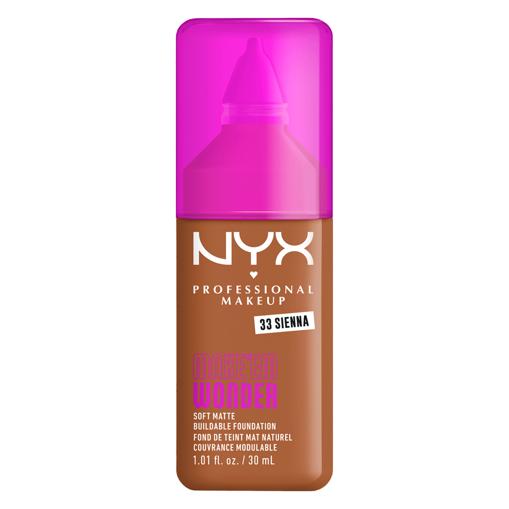 Bild: NYX Professional Make-up Make 'EM Wonder Foundation Sienna 33