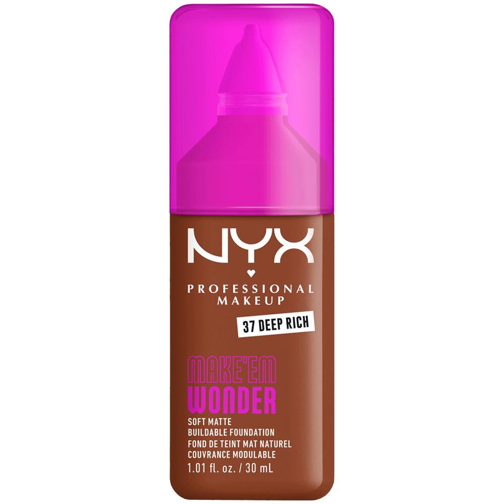 Bild: NYX Professional Make-up Make 'EM Wonder Foundation Deep Rich 37