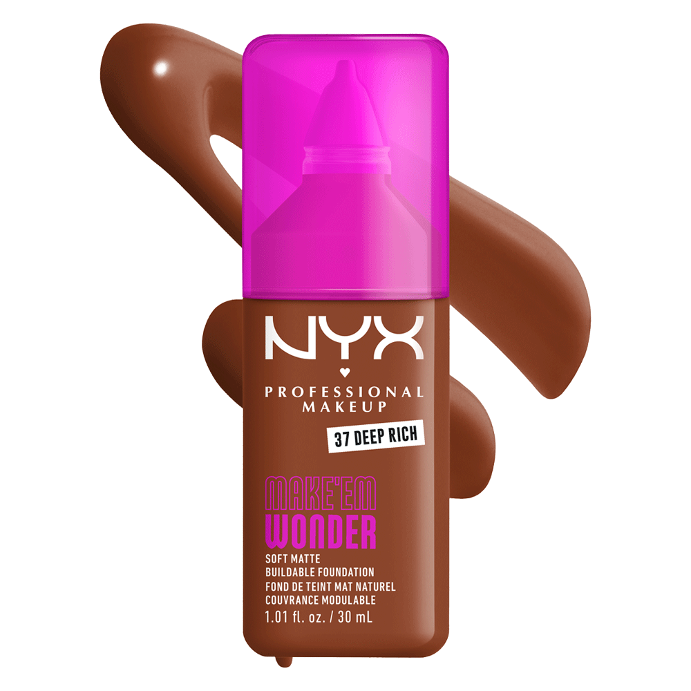 Bild: NYX Professional Make-up Make 'EM Wonder Foundation Deep Rich 37