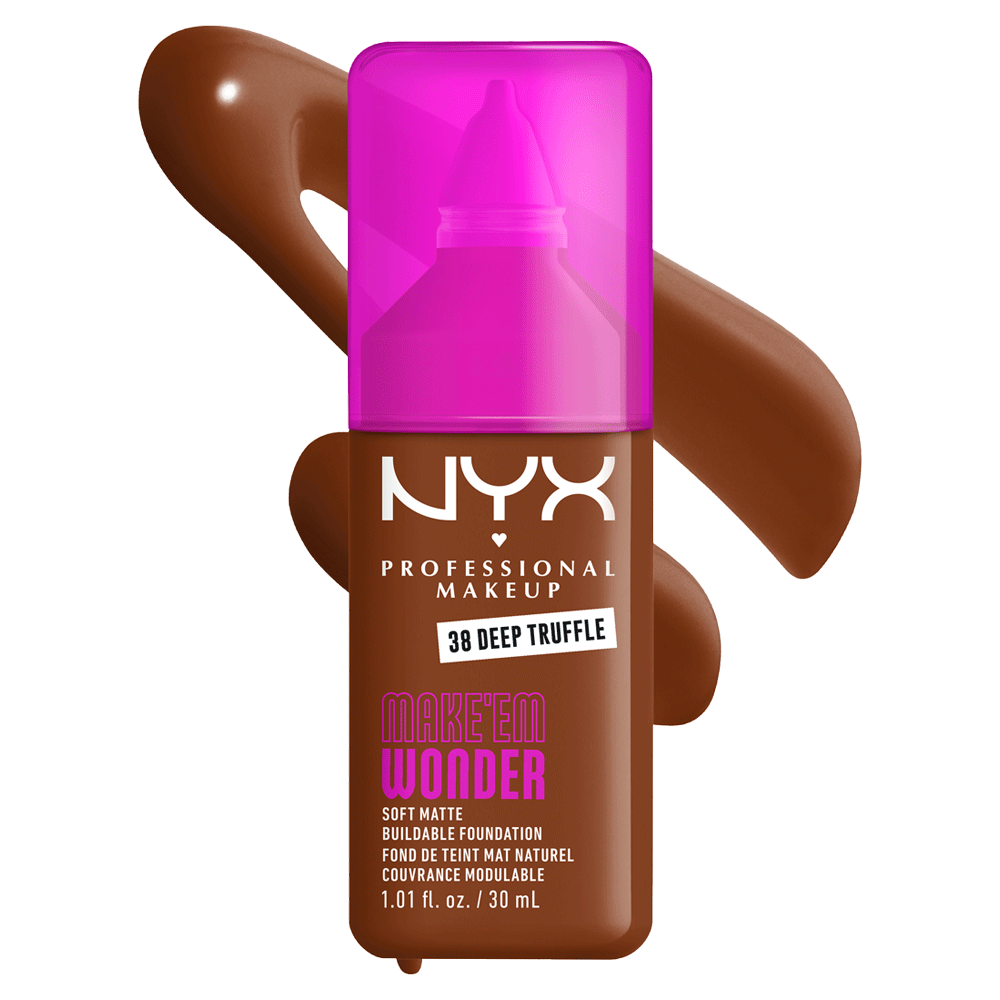 Bild: NYX Professional Make-up Make 'EM Wonder Foundation Deep Truffle 38
