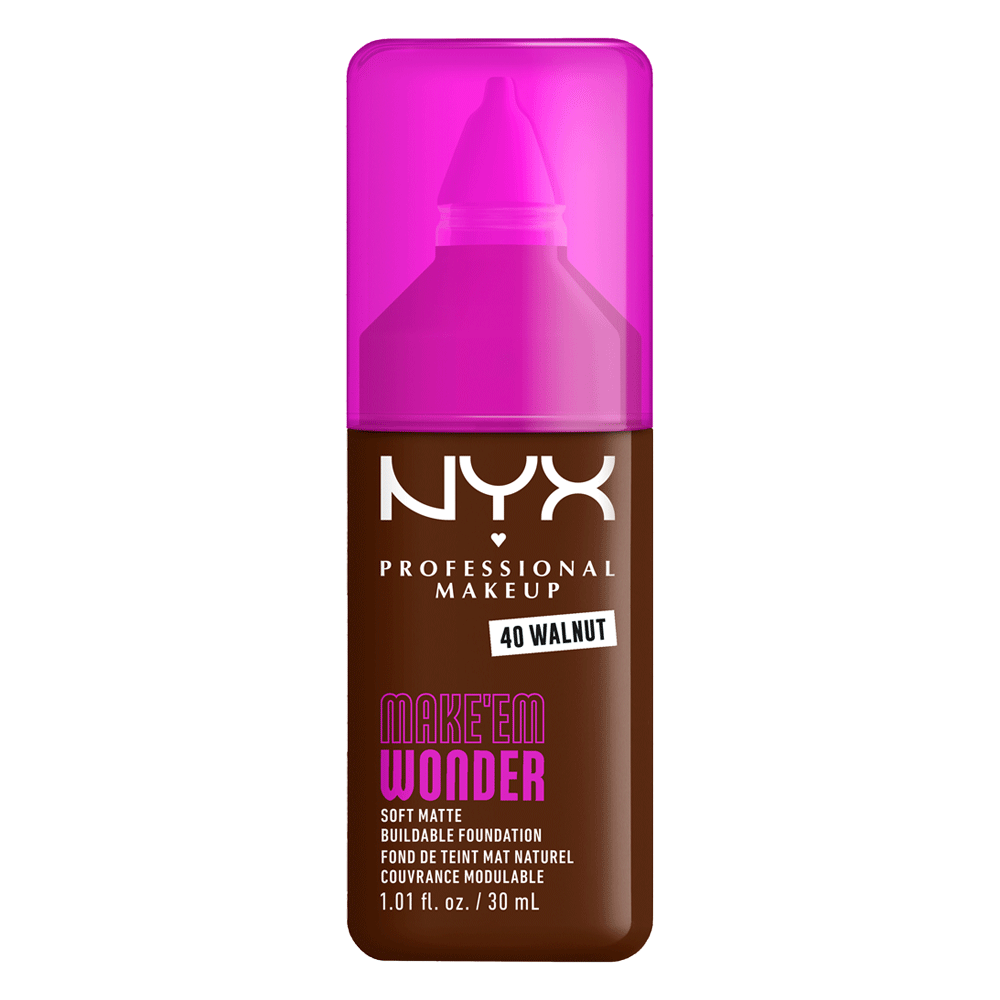 Bild: NYX Professional Make-up Make 'EM Wonder Foundation Walnut 40