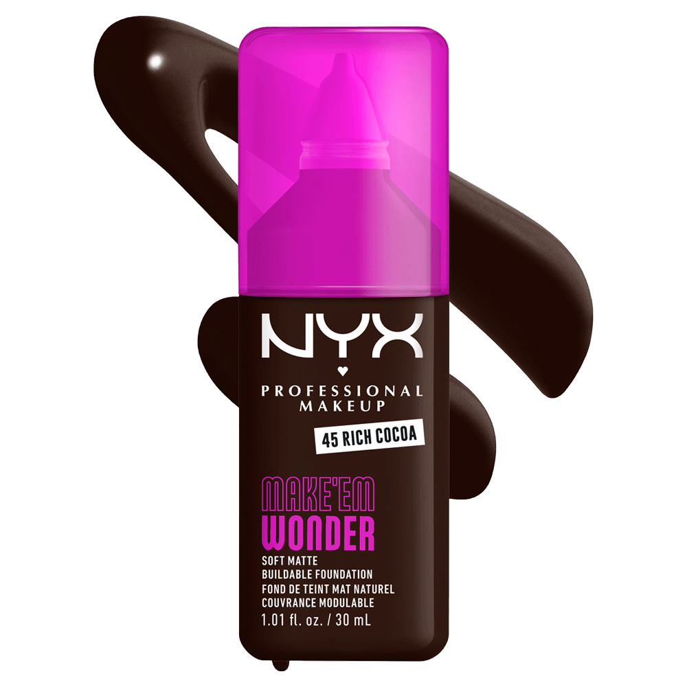 Bild: NYX Professional Make-up Make 'EM Wonder Foundation Rich Cocoa 45