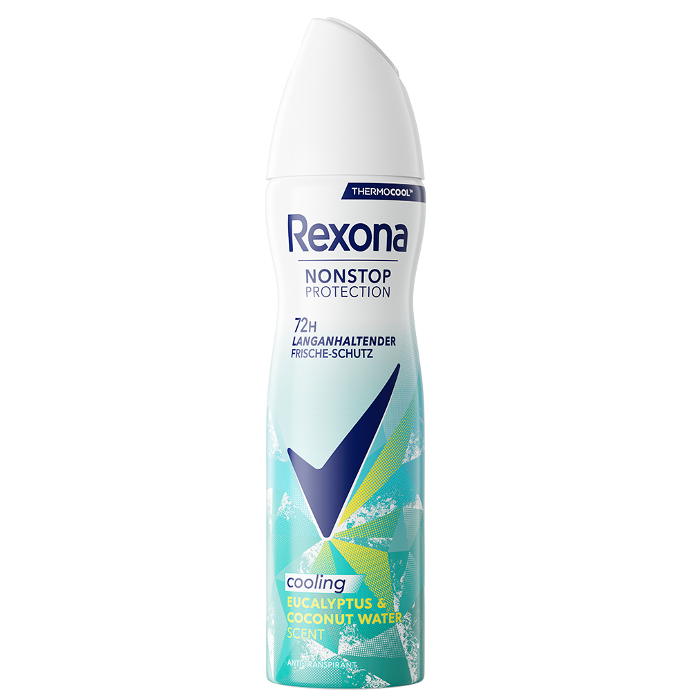 Bild: Rexona Deo Spray Thermocool Non Stop Protection Eucalyptus und Coconut Water 