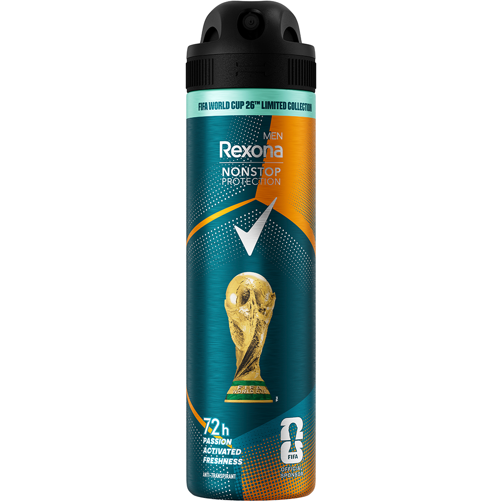 Bild: Rexona MEN Deo Spray Non Stop Protection Fifa Edition 