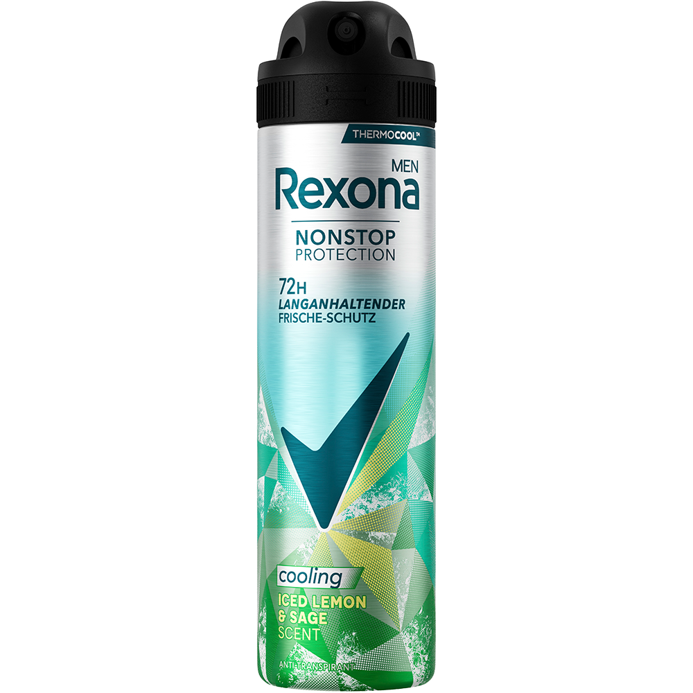 Bild: Rexona MEN Deo Spray Thermocool Non Stop Protection Iced Lemon 