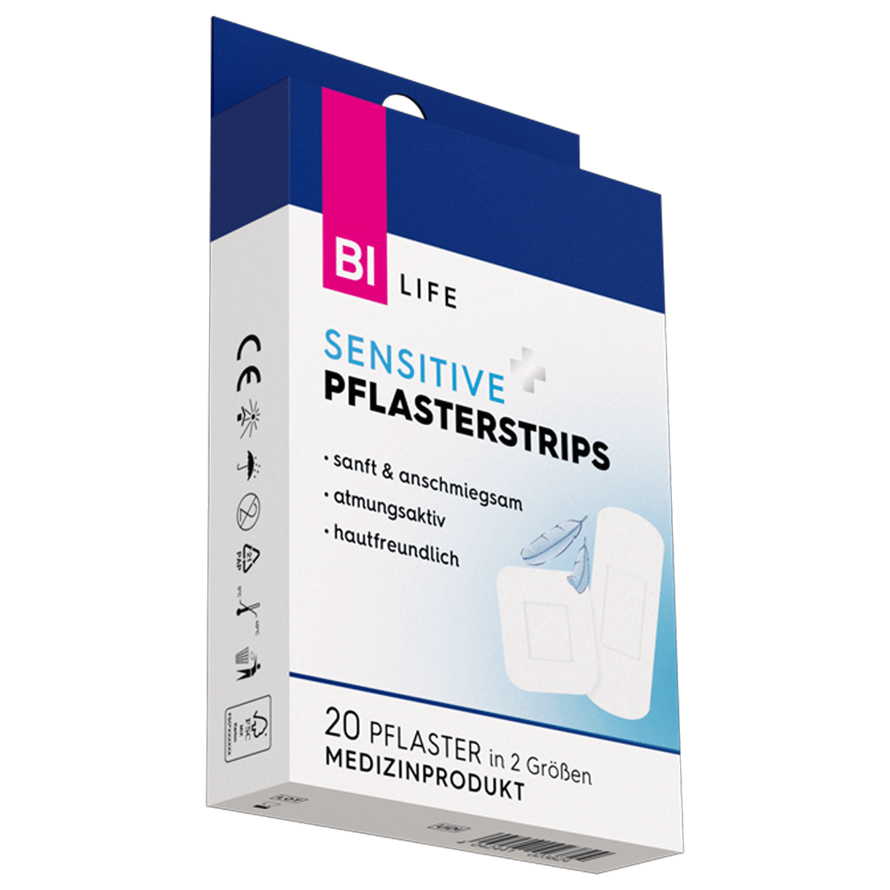 Bild: BI LIFE Sensitive Pflasterstrips 